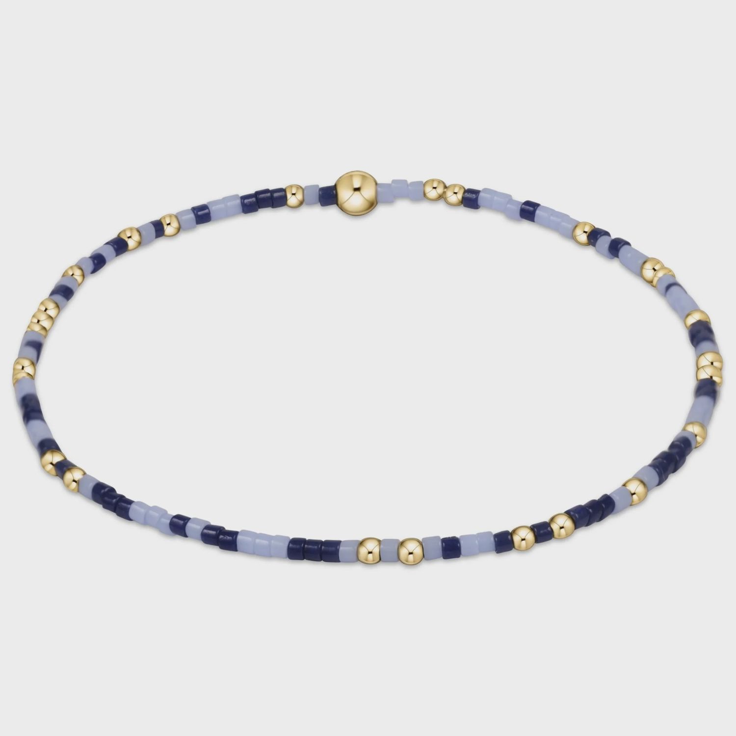 Gameday Hope Unwritten Bracelet - Light Blue-Matte Navy