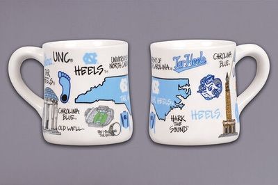 UNC Tar Heels Ceramic Coffee Mug