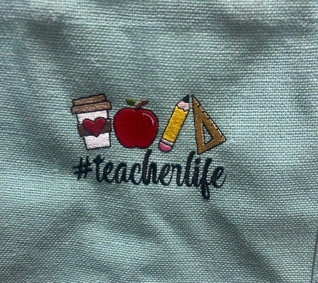 Teacher Tote-, Colour: Aqua #teacherlife