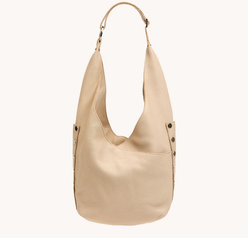Tom Zip Lrg - Limestone/Silver