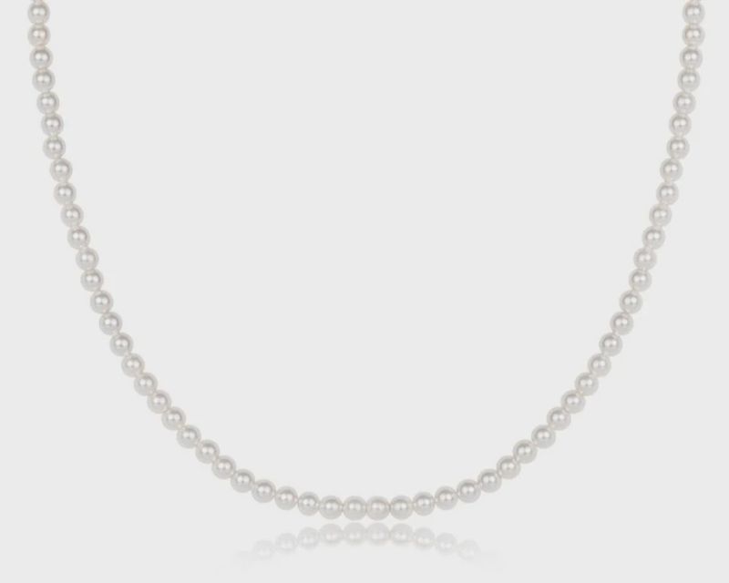 Choker Classic Pearl 3mm Bead