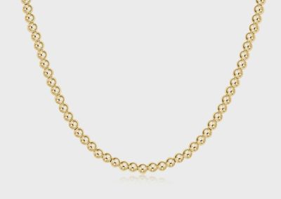 Choker Beaded - Classic Gold 4mm