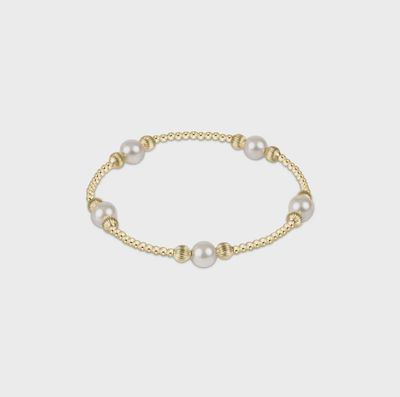 Purpose Pearl 6mm Dignity Gold Bracelet