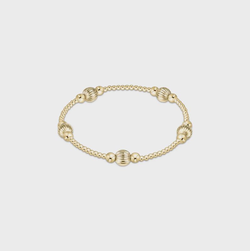Purpose Dignity 6mm Bead Bracelet - Gold