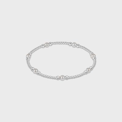 Purpose Pearl 4mm Sterling Bracelet