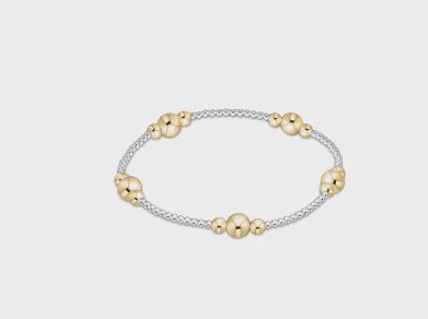 Purpose Gold 6mm Bead Bracelet - Mixed Metal