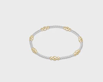 Purpose Gold 4mm Bead Bracelet - Mixed Metal