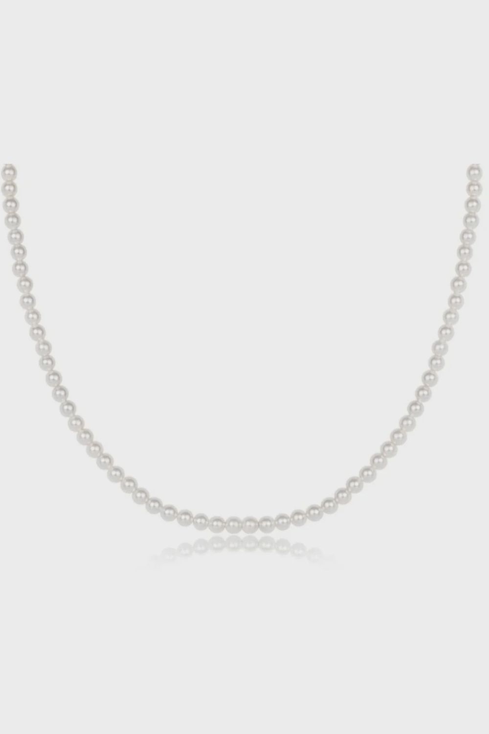 Choker Classic Pearl 4mm Bead