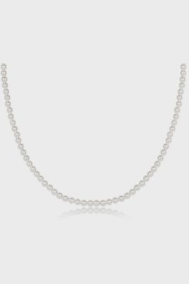 Choker Beaded - Classic Pearl 4mm