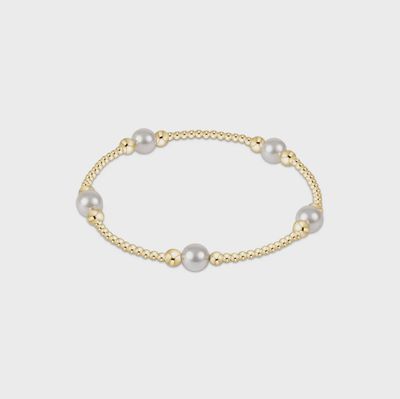 Purpose Pearl 6mm Sterling Bracelet