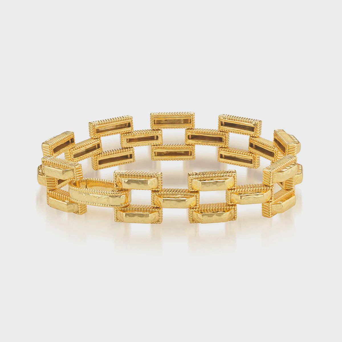 Pathway Petite Link Bracelet, 7.25&quot; - Gold
