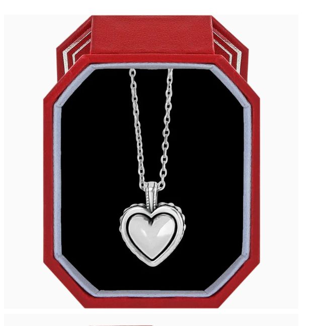 Pretty Tough Bold Heart Petite Necklace Gift Box