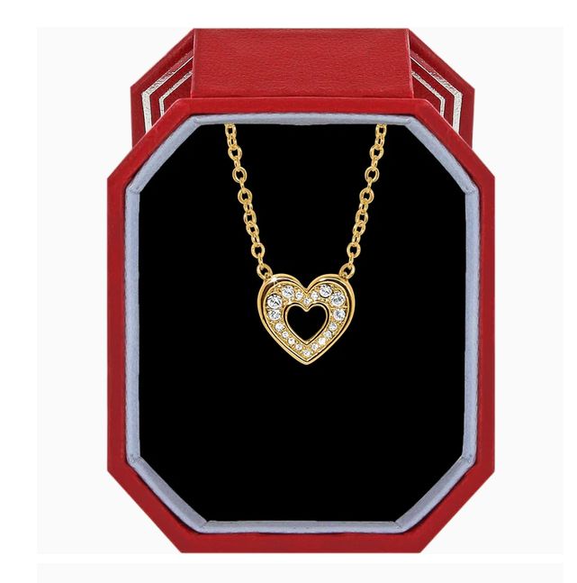 Enchanting Heart Necklace Gift Box