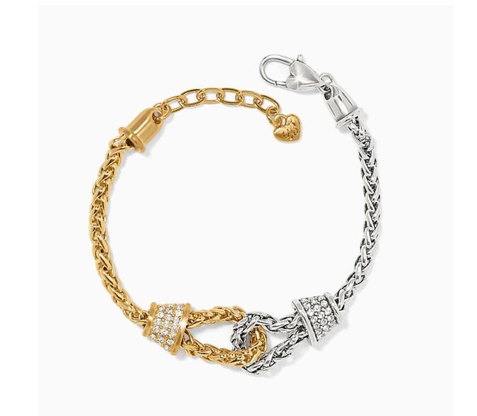 Meridian Ventus Two Tone Bracelet