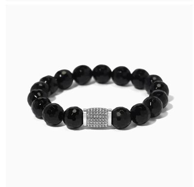 Meridian Solis Bead Stretch Bracelet