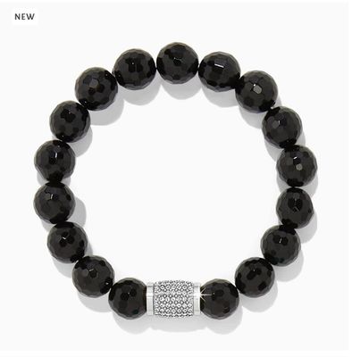 Meridian Solis Bead Stretch Bracelet