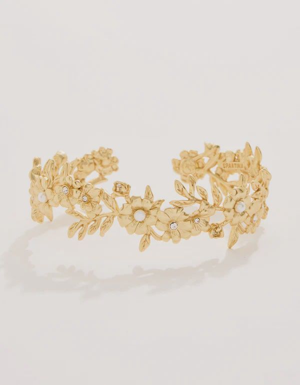Posy Party Cuff Crystal