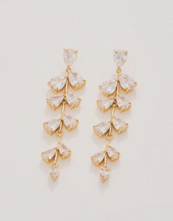 Henrietta Earrings Crystal