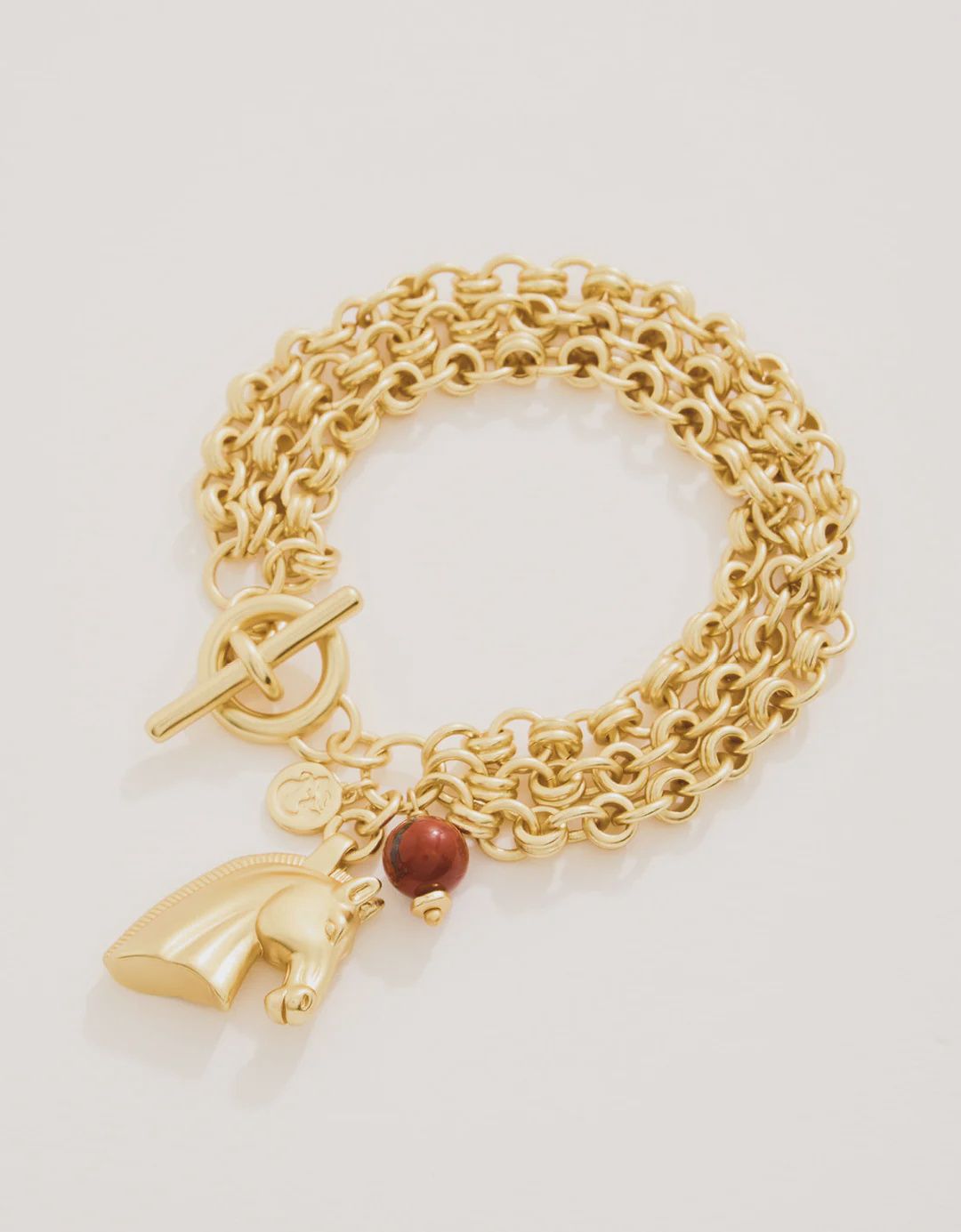 Trixie Toggle Bracelet Gold