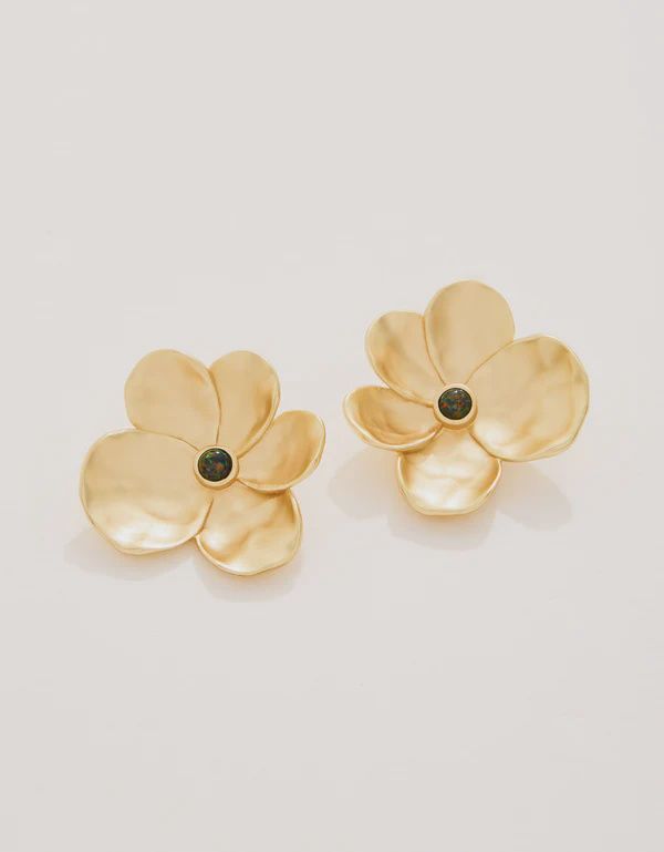 Viola Earrings Black