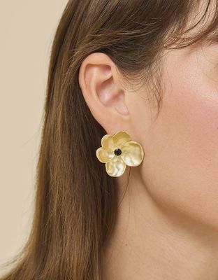 Viola Earrings Black
