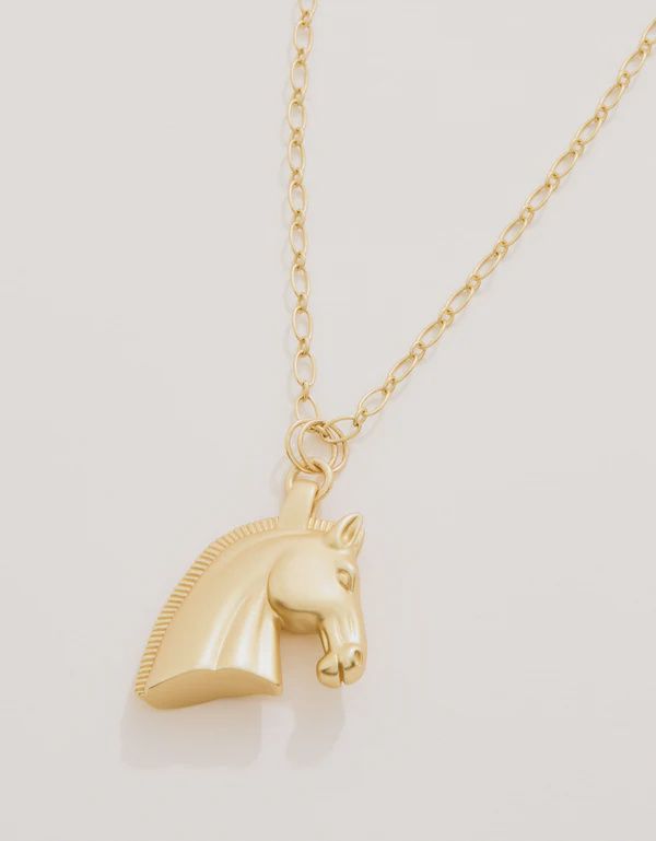 Trixie Necklace 24&quot; Gold