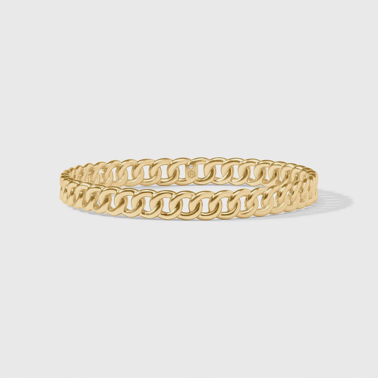 Dolce Bangle, Colour: Gold, Size: Small
