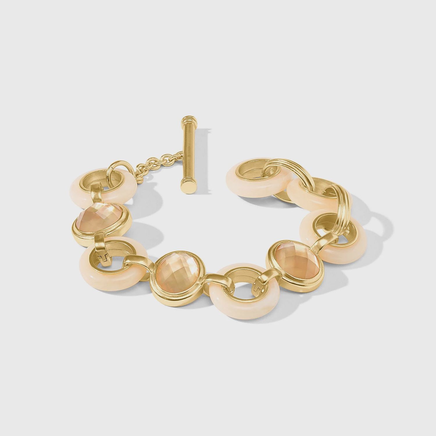 Carnaby Stone Bracelet, Colour: Ivory