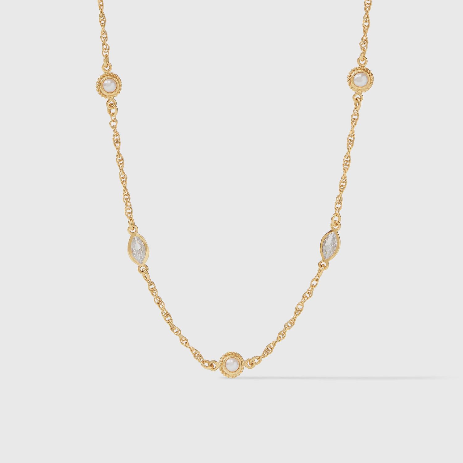 Monaco Delicate Station Necklace