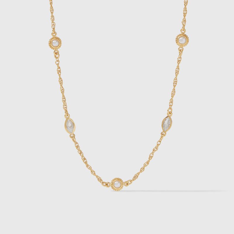 Monaco Delicate Station Necklace