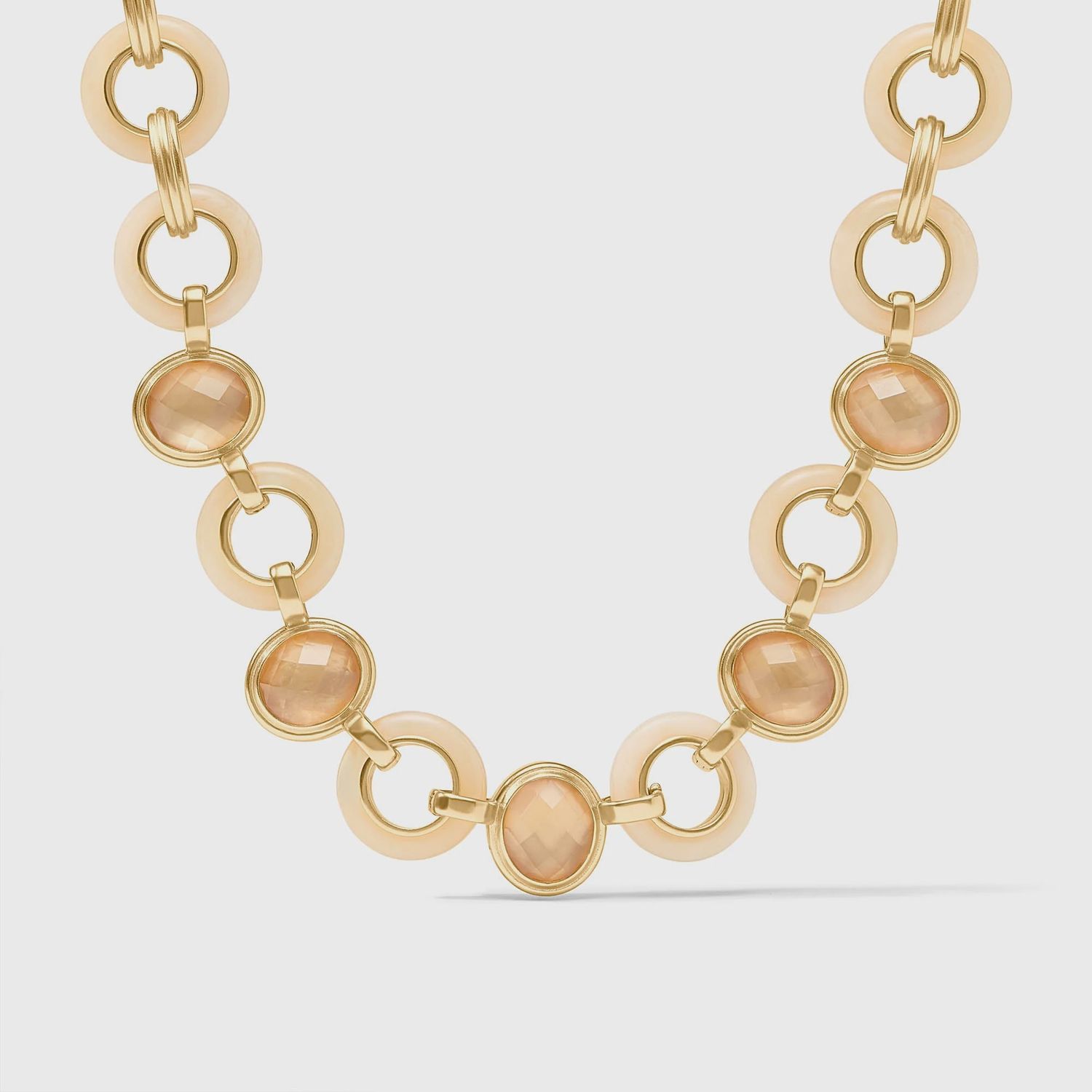Carnaby Stone Necklace, Colour: Ivory