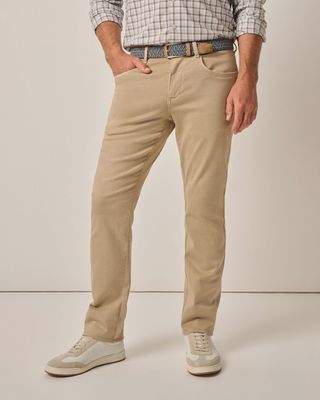 Khaki Carmel 5-Pocket Pants