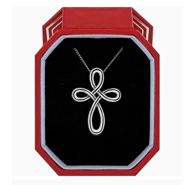 Interlok Petite Cross Necklace Gift Box