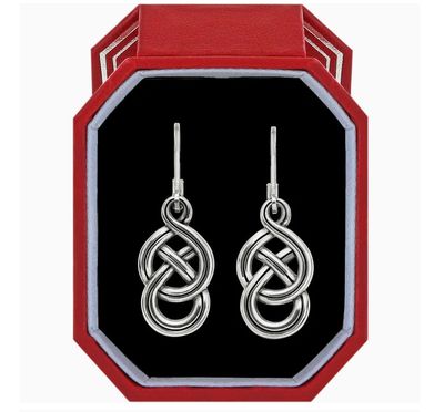 Interlok Braid Petite Leverback Earrings Gift Box