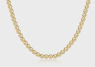 Choker Beaded - Classic Gold 5mm