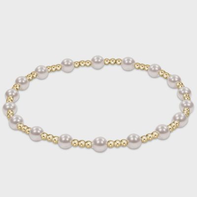 Sincerity Pearl 4mm Bracelet