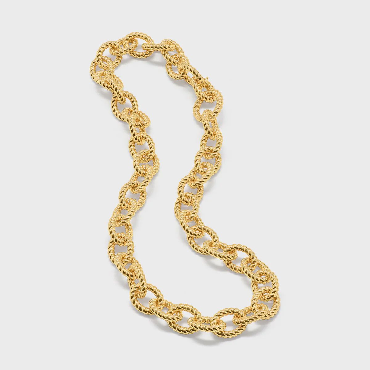 Victoria Small Chain Necklace, 18&quot; - Gold