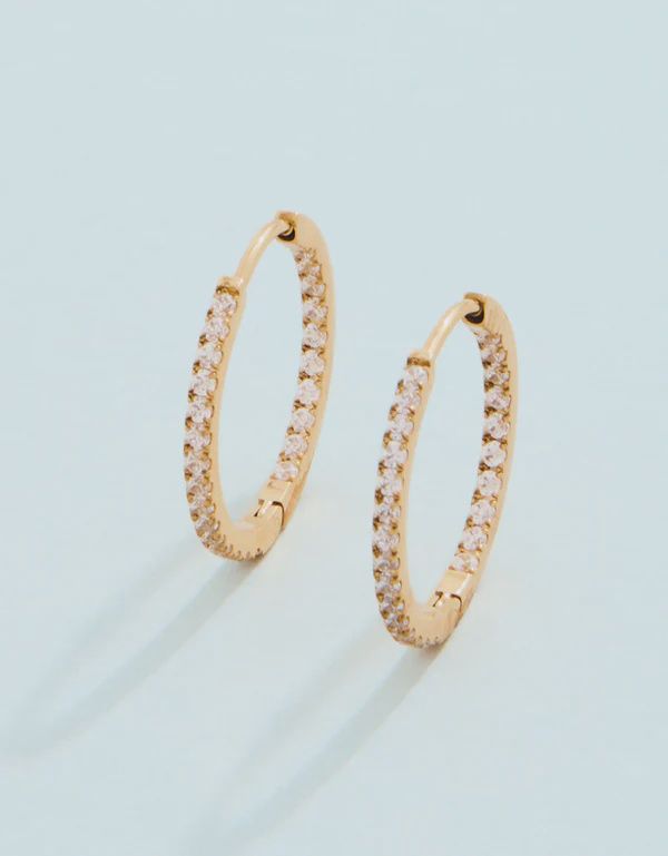 Sunrise Hoop Earrings 20mm