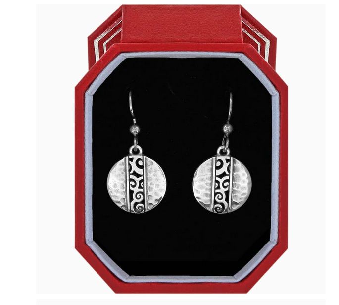 Mingle Disc French Wire Earrings Gift Box