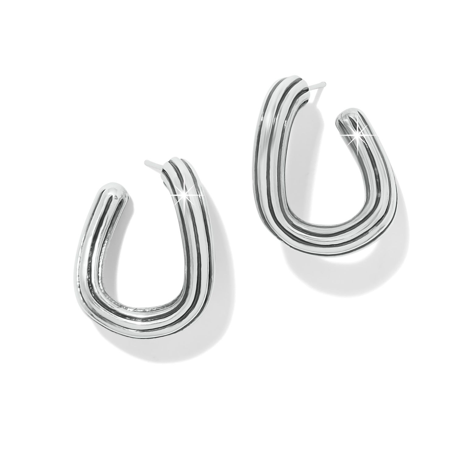 Ferrara Eterna Post Earrings - Silver