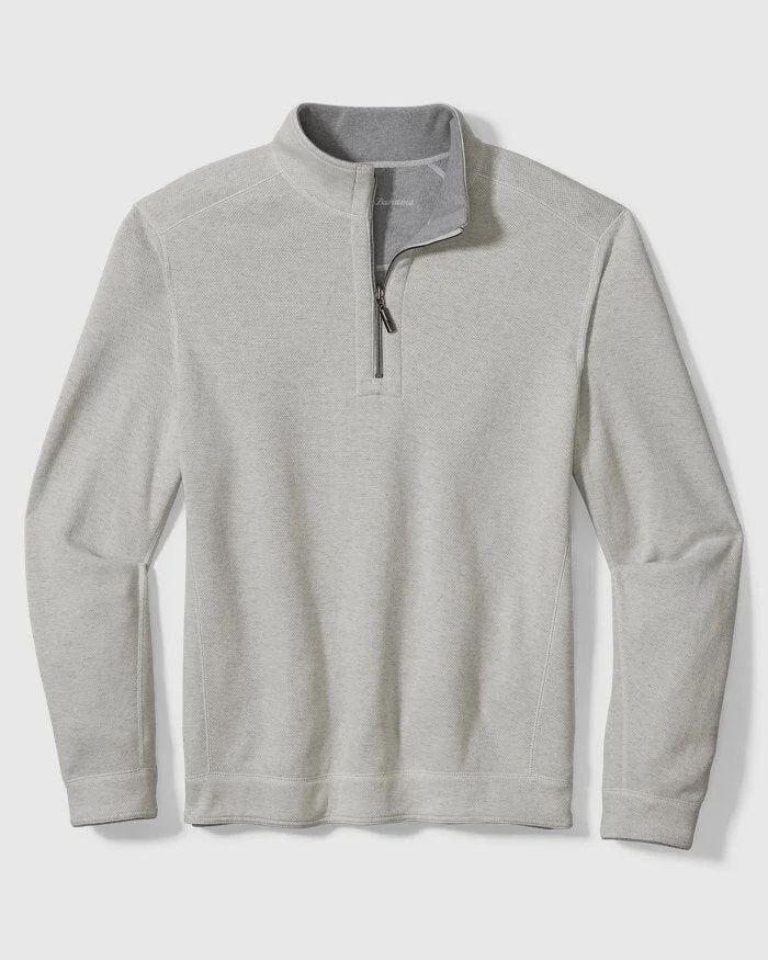Flipview Reversible 1/2-Zip Pullover, Name: Lychee Heather, Size: M
