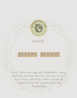 Sea La Vie Hope/Horizon Stud Earrings