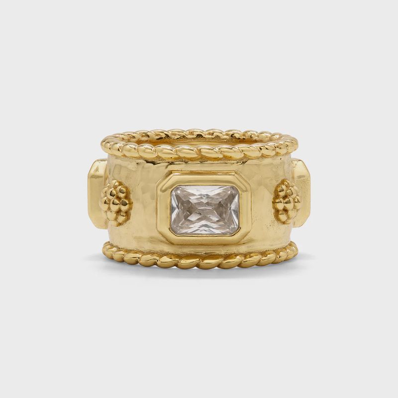 Berry Band - Clear Cubic Zirconia