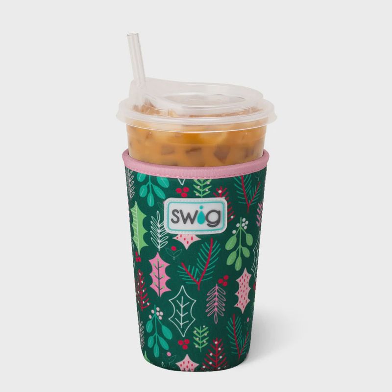 Merry Mistletoe Medium Iced Cup Coolie