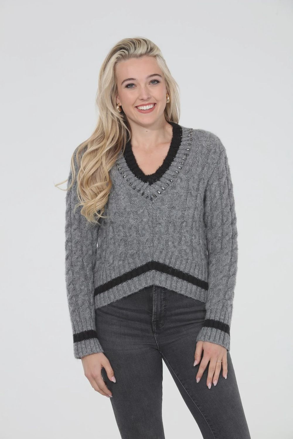 The Vera Varsity Sweater, Size: S