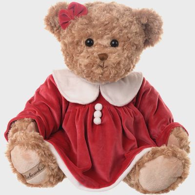 The Great Celine plush bear by Bukowski Bears displayed against a neutral studio background