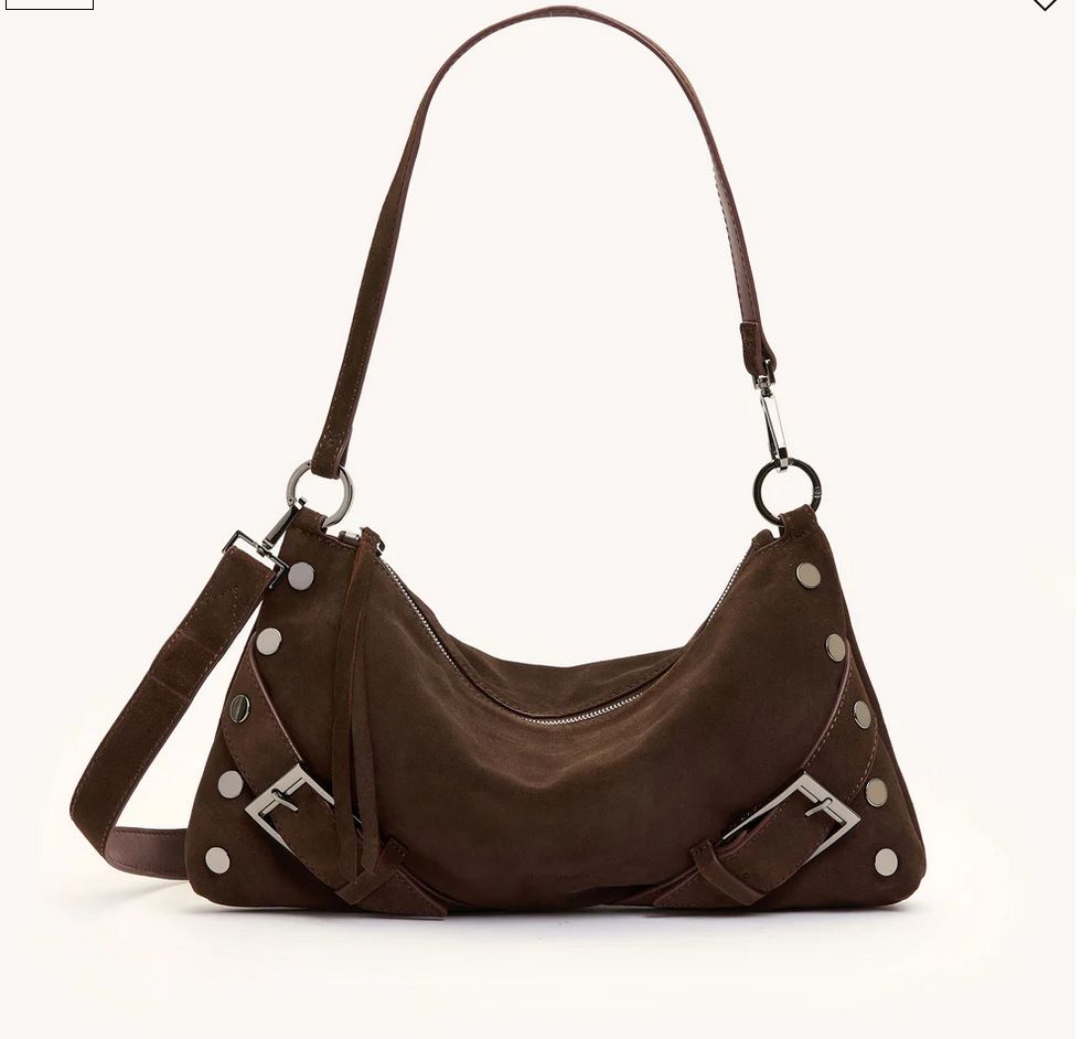 Kyle Med - Belted Suede/Gunmetal