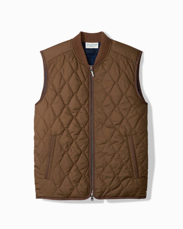 Ravenna Reversible Full-Zip Vest, Colour: Carafe, Size: L