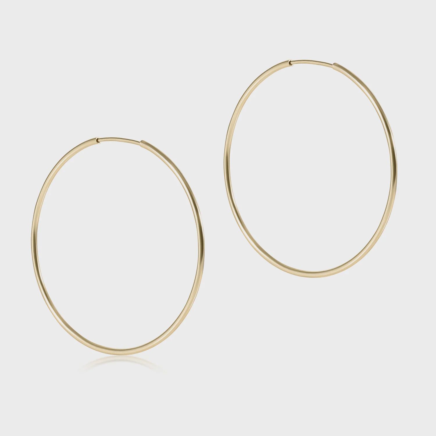 Endless Gold 1.25&quot; Hoop