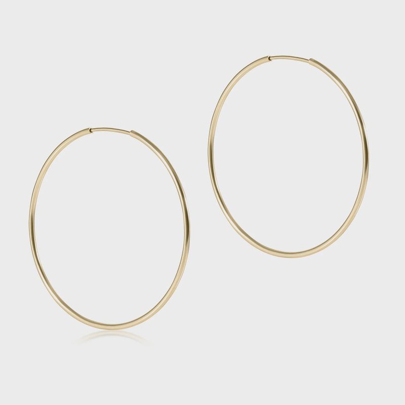 Endless Gold 1.25&quot; Hoop